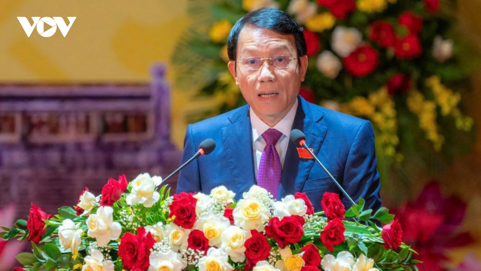 Đại tướng Lương Tam Quang dự khai mạc Đại hội Đảng bộ thành phố Huế